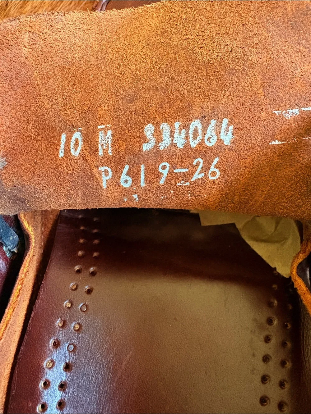 Men’s Dexter- Dark Brown Leather Boat Shoes. Size 10 M